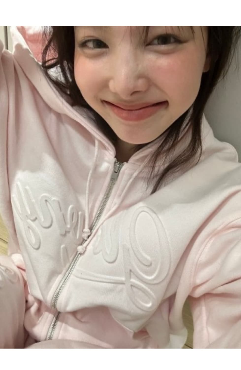 글로니 조던 후드집업 pink 상품이미지3