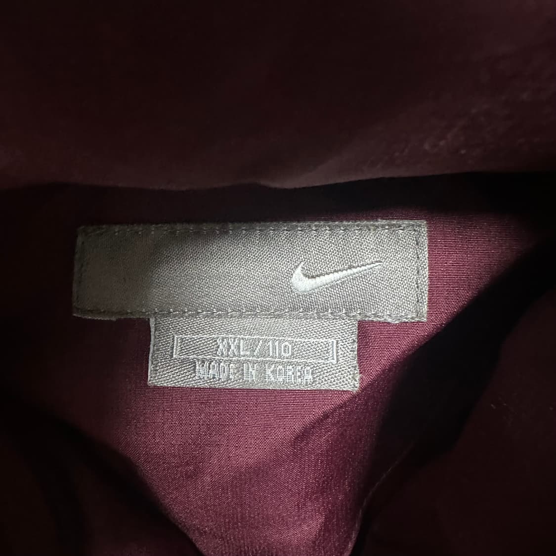 ✨ (바배) 나이키 00s 블랙 버건디 뉴챔프 덕다운 패딩  상품이미지3