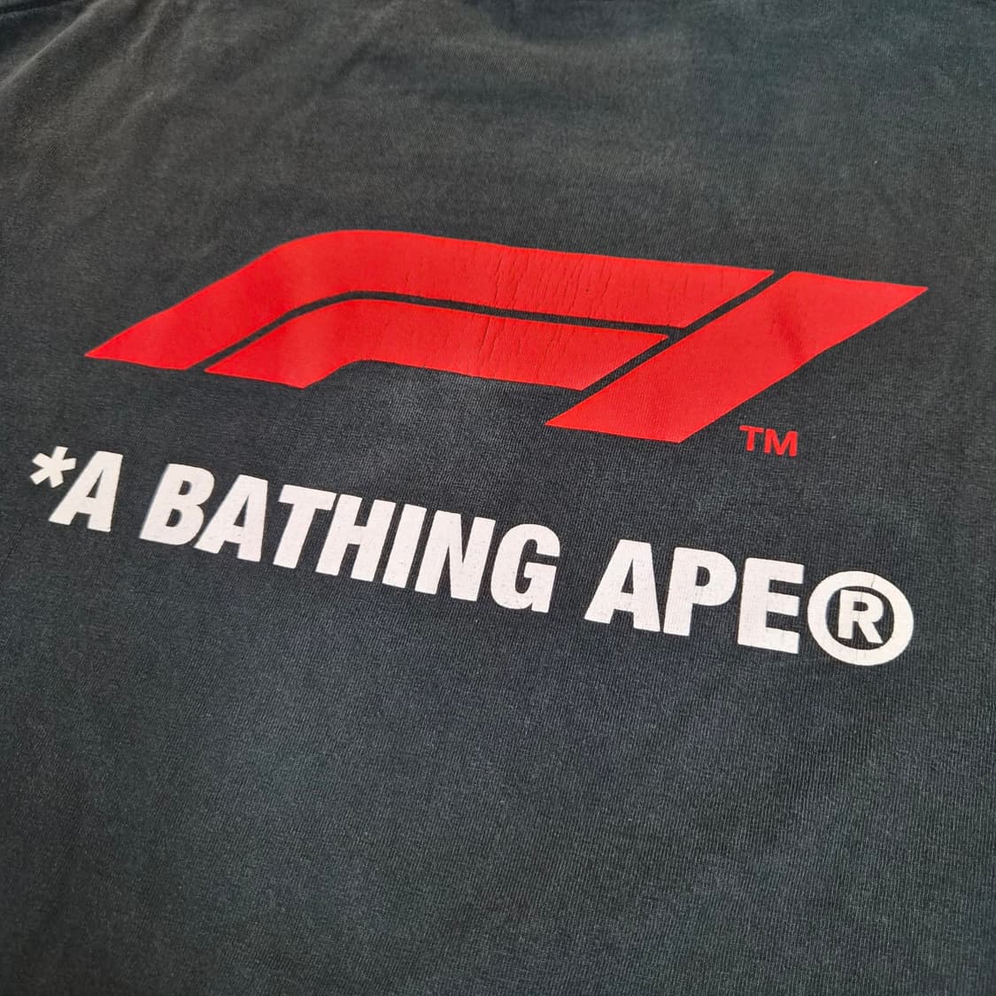 19FW Bape X F1 Formula 반팔티 상품이미지8