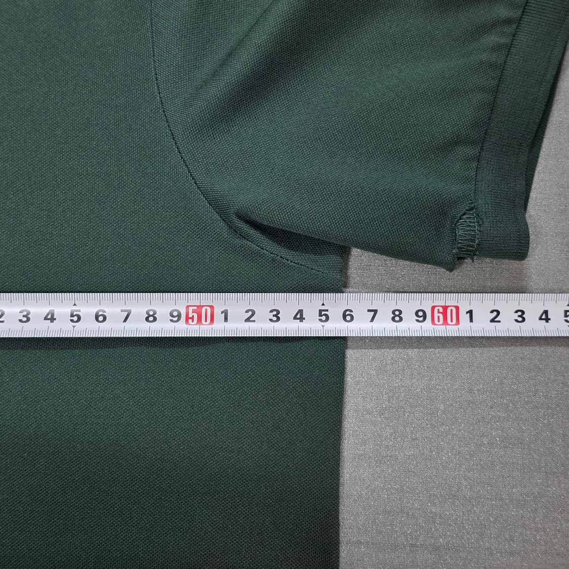 XL 노스페이스 다크그린 반팔 카라티셔츠 작업복 (하자O) 상품이미지9