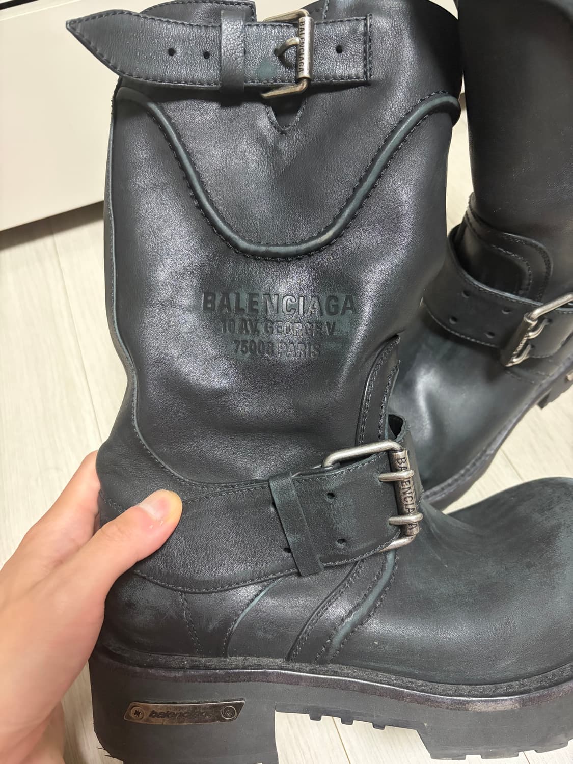 발렌시아가 베놈부츠 미드 41size (260-270) 상품이미지6