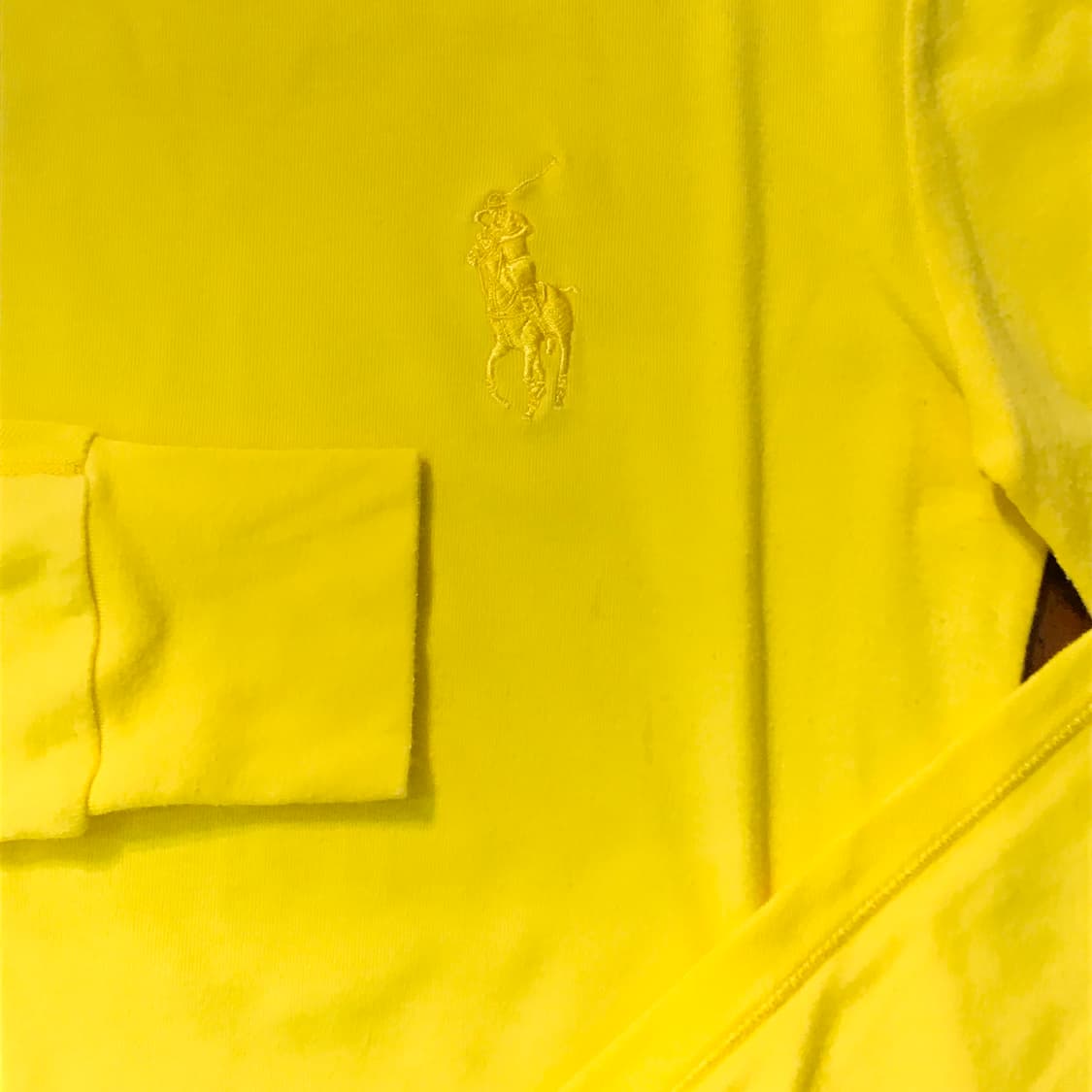 폴로랄프로렌 옐로 코튼 롱 슬리브 쭉티 여성 55 사이즈  상품이미지4