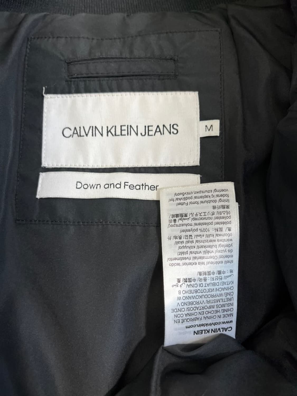 캘빈클라인 진스 다운 패딩 점퍼/#407 상품이미지4