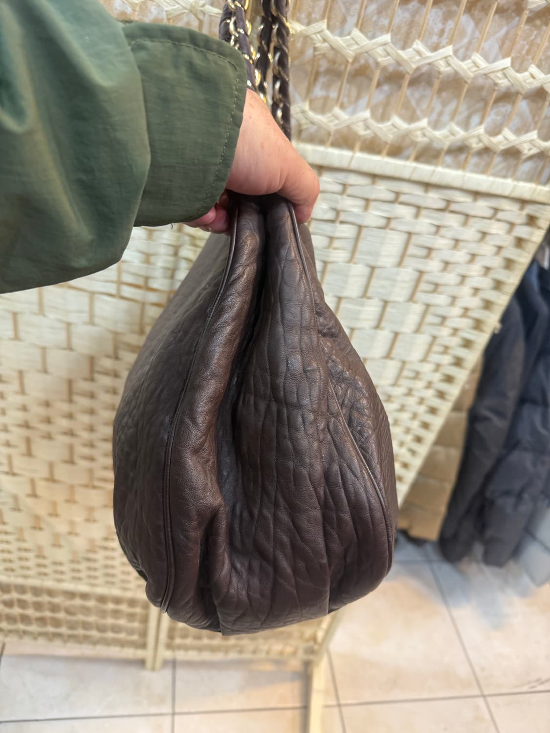 정품 펜디 미아 체인 숄더백 팝니다 상품이미지5