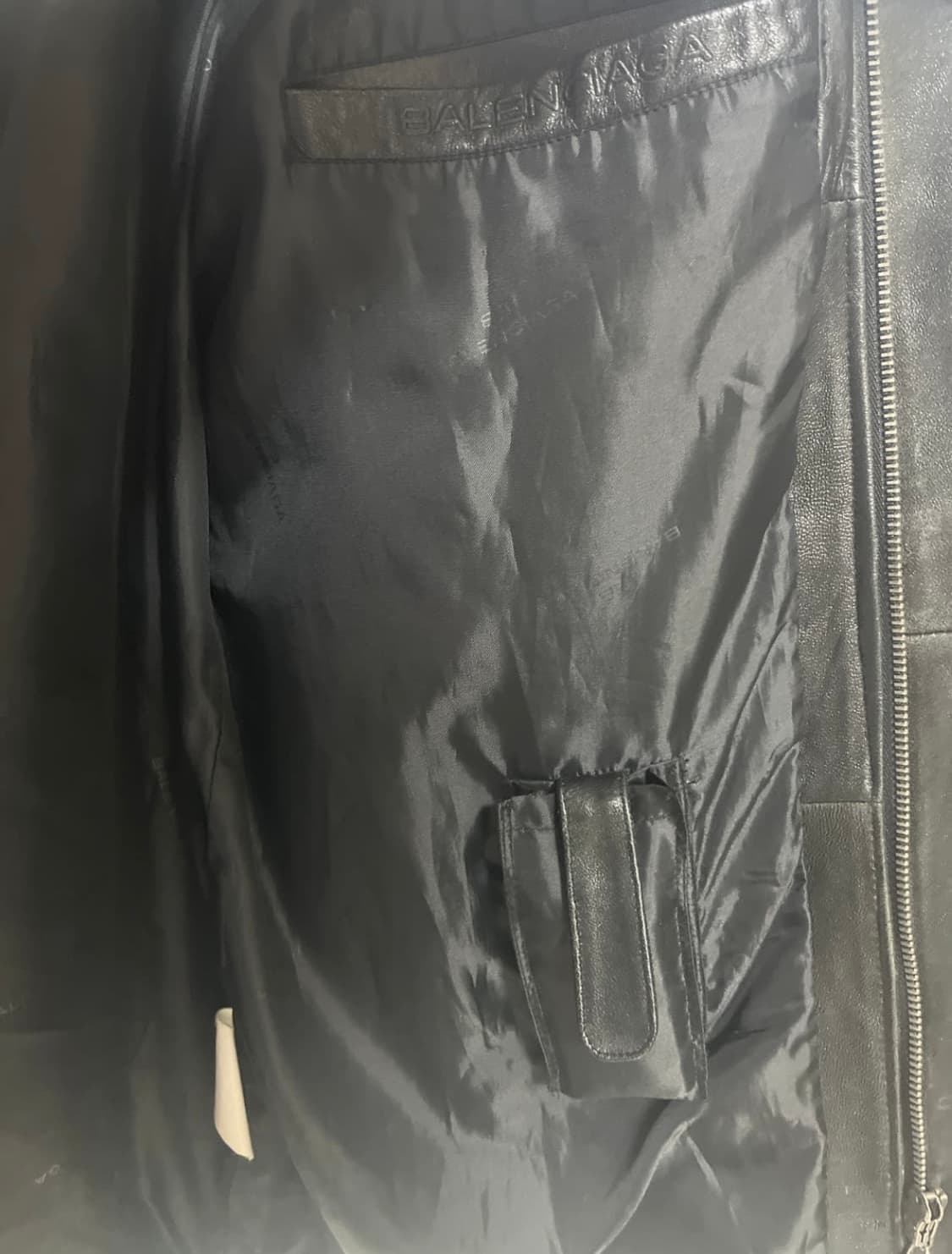 발렌시아가 레더 카코트 상품이미지5