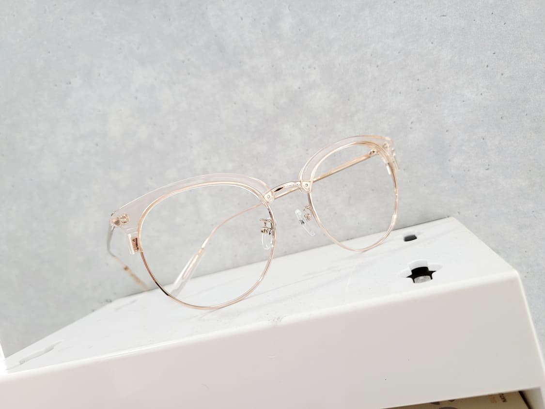 폴휴먼 안경 PHF-1070A 오버사이즈 라이트핑크(블루라이트 변색렌즈) 상품이미지9