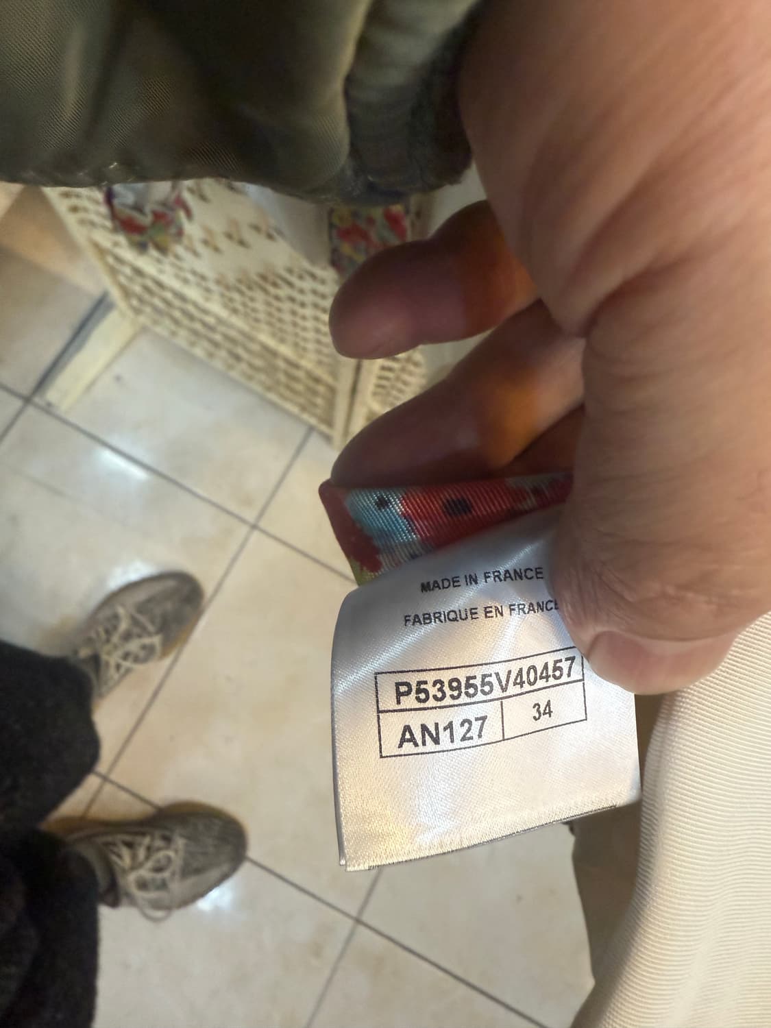 34/44-55 정품 샤넬 자켓 팝니다 상품이미지4