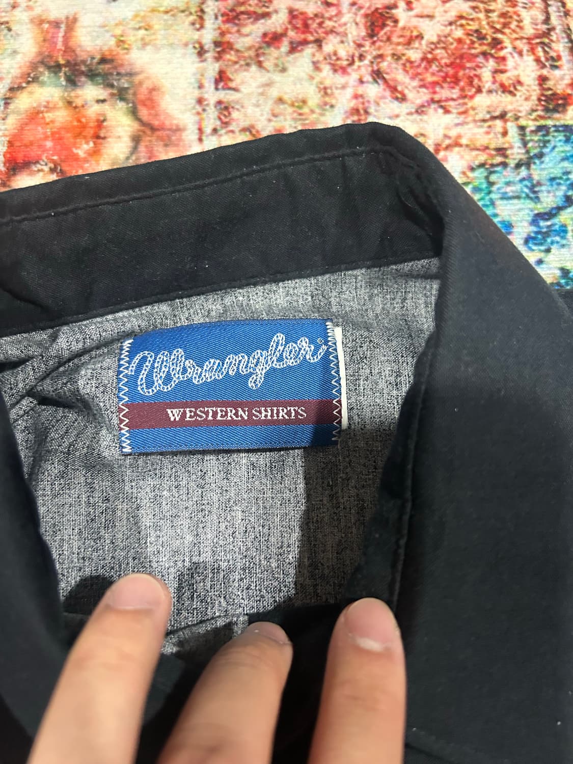 [2XL] 90s 랭글러 나바호 패턴 웨스턴 셔츠 상품이미지8