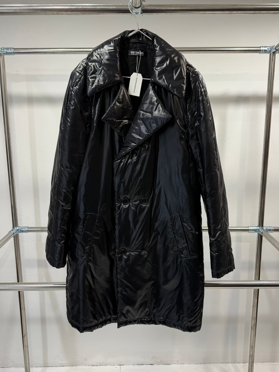 RAF SIMONS — FW06 폴리아미드 2 레이어드 패딩코트 상품이미지2