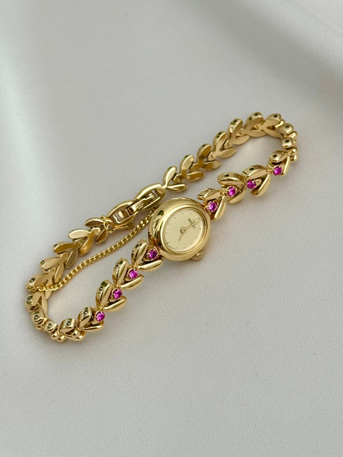 90s 빈티지 세이코 TISSE 8루비 쿼츠 상품이미지4