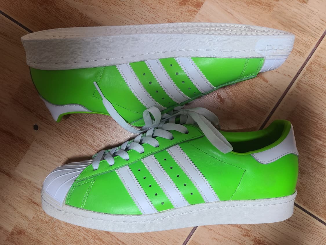 아디다스 슈퍼스타 니고 연두 265 상품이미지4