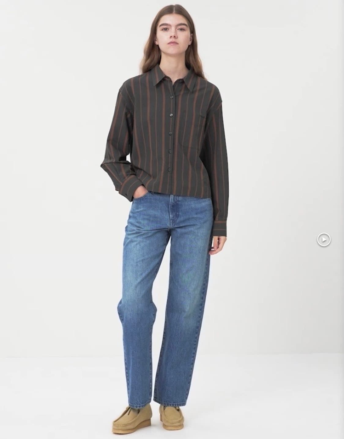 유니클로 jw앤더슨 스트레이트 데님 청바지 27사이즈 팬츠 상품이미지2