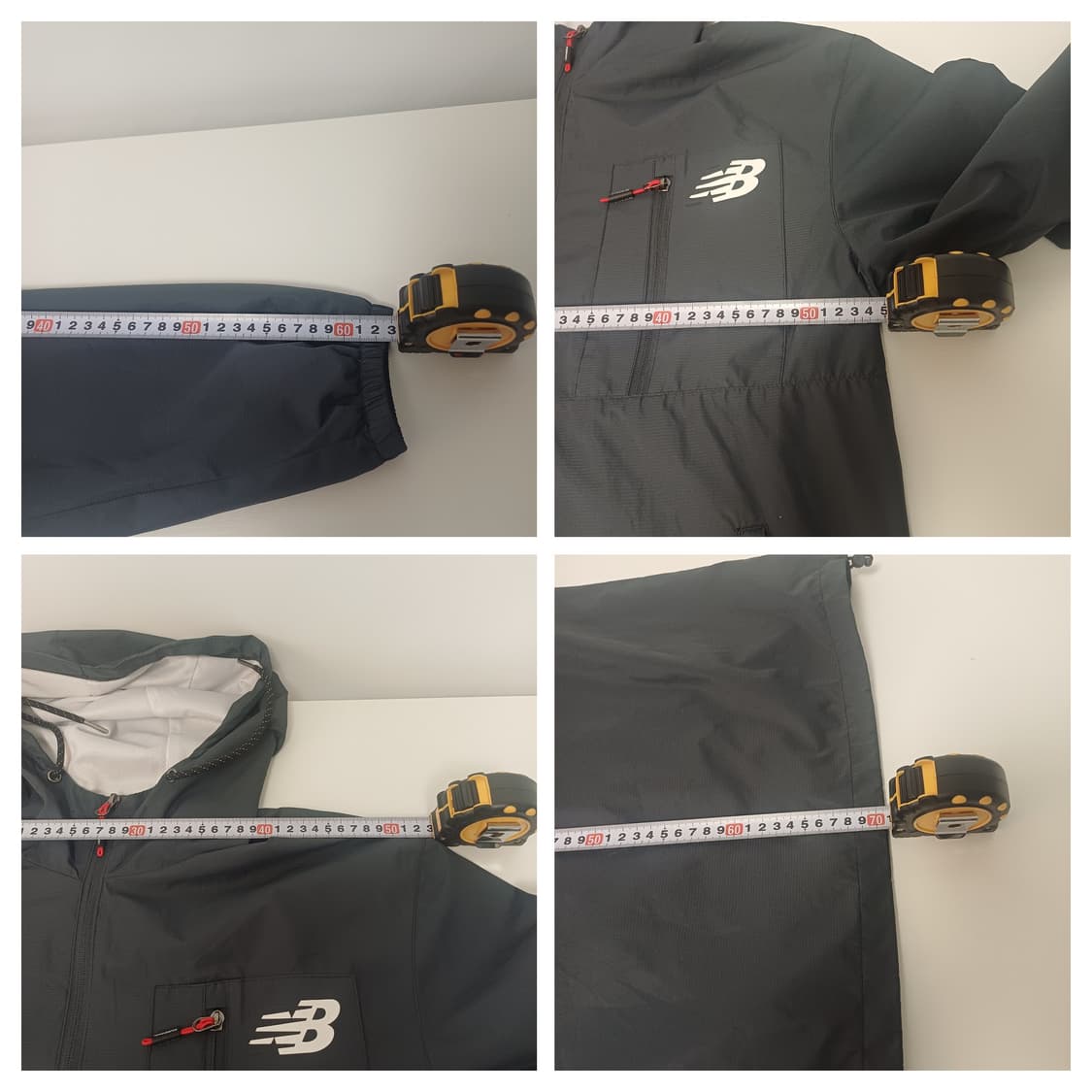 뉴발란스 후드 바람막이 블랙 / L(100) 상품이미지10