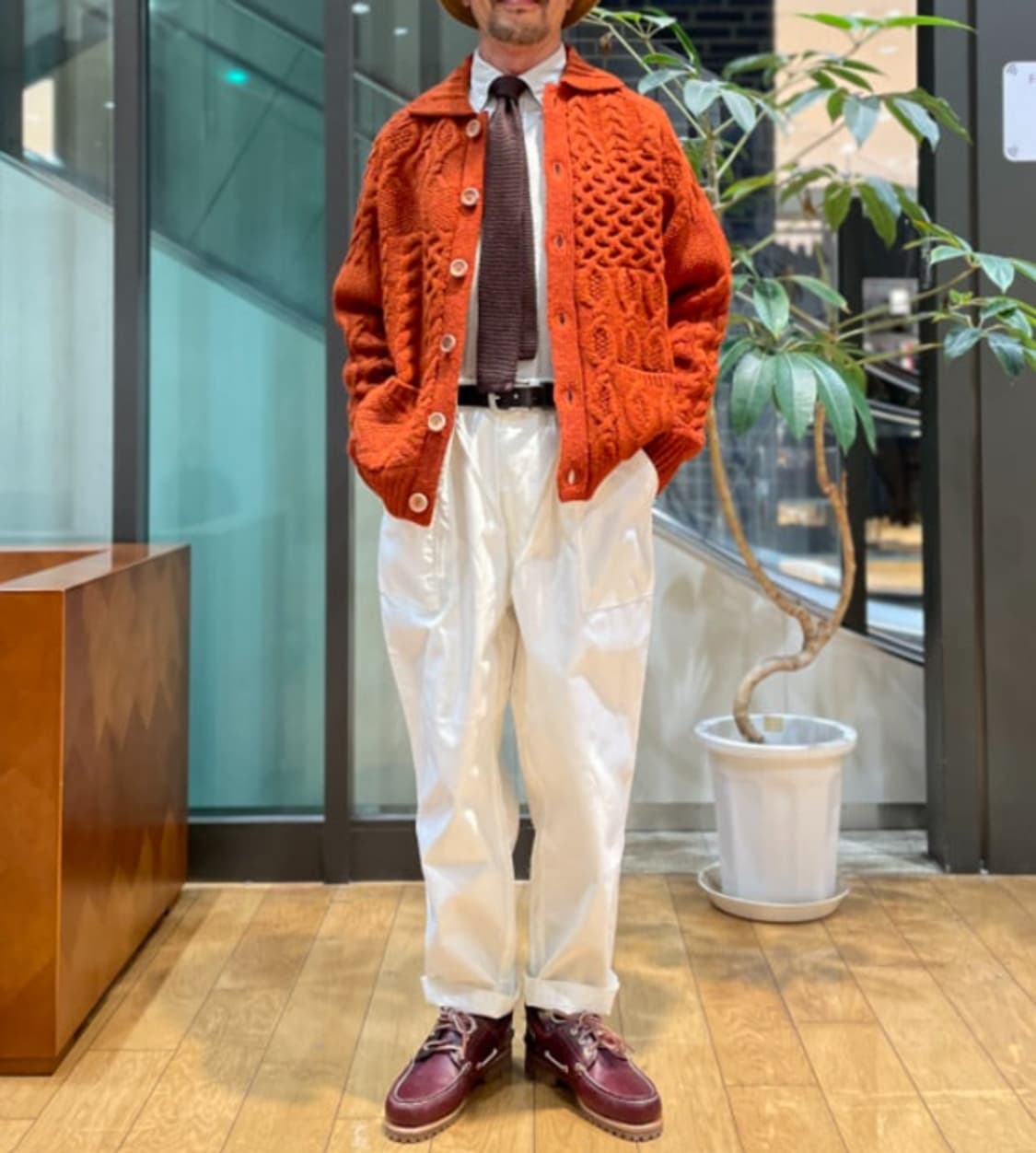 빔즈플러스 알랜 패치워크 가디건 상품이미지8