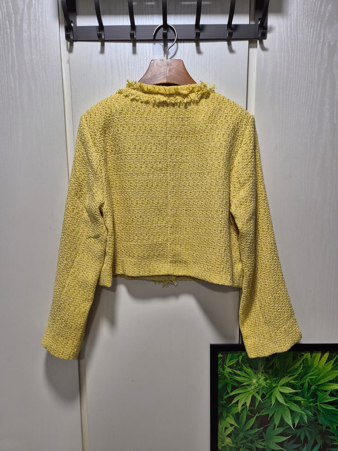 (세일)(새상품) 옐로우 트위드 자켓 상품이미지10