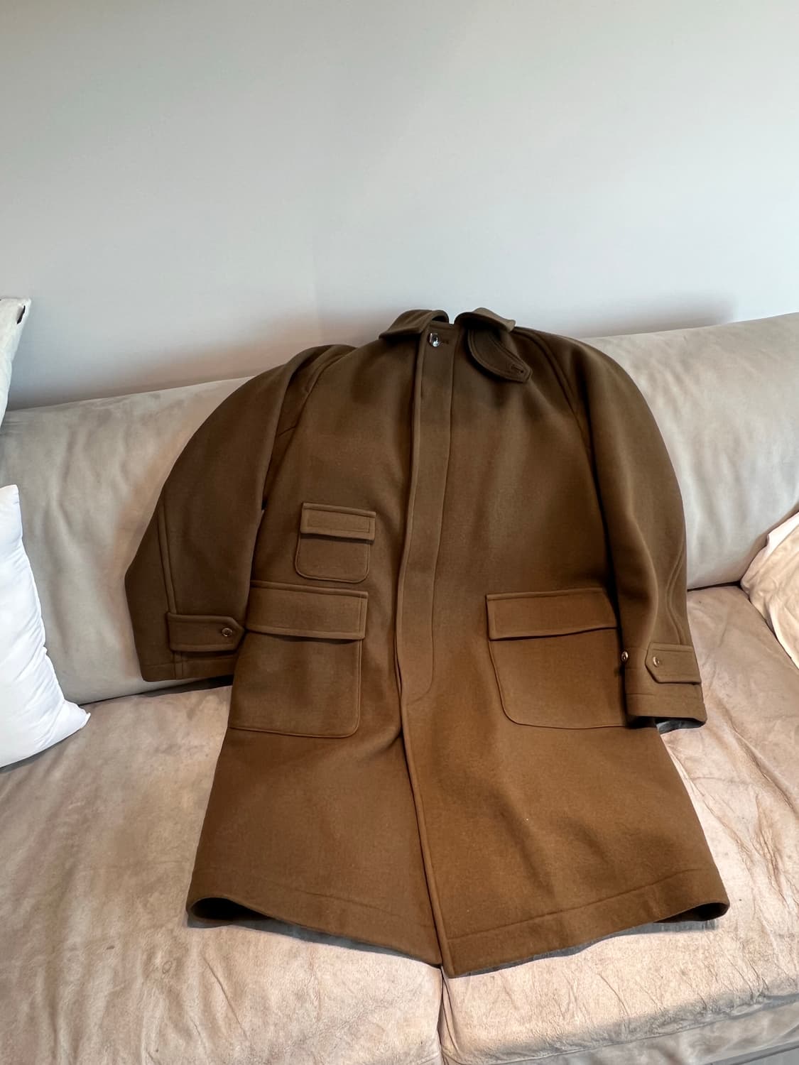 캡틴선샤인 트레블러 코트 카키브라운 40 상품이미지1