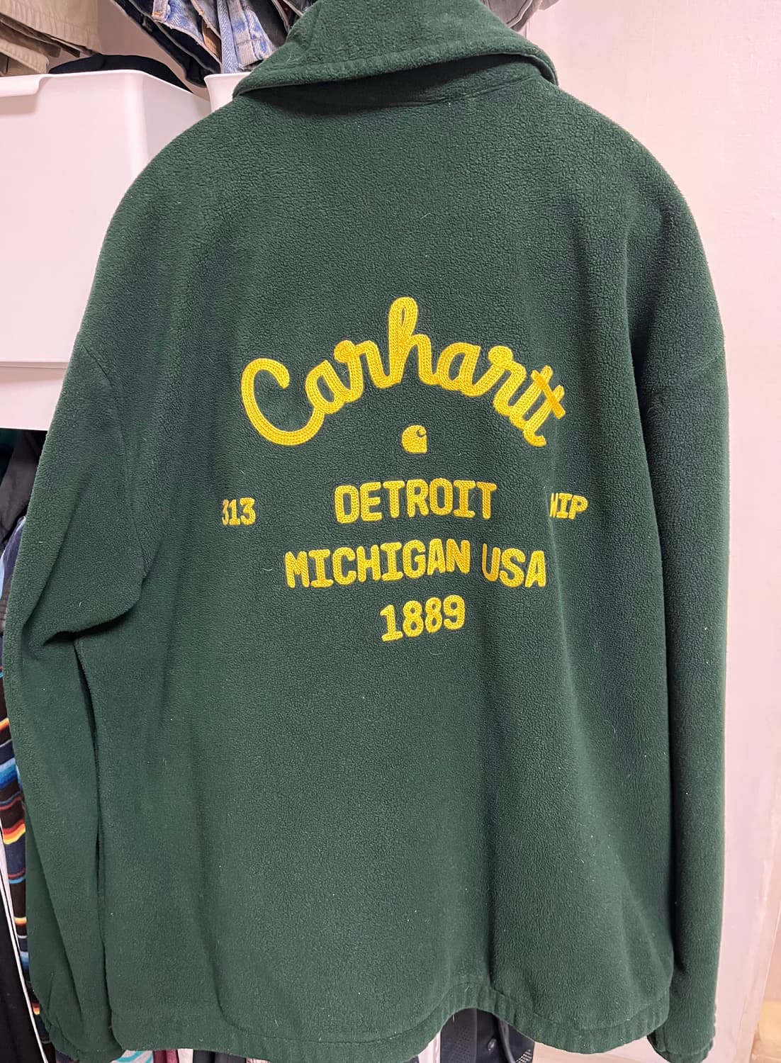 칼하트 데니스 플리스 자켓 L 상품이미지2