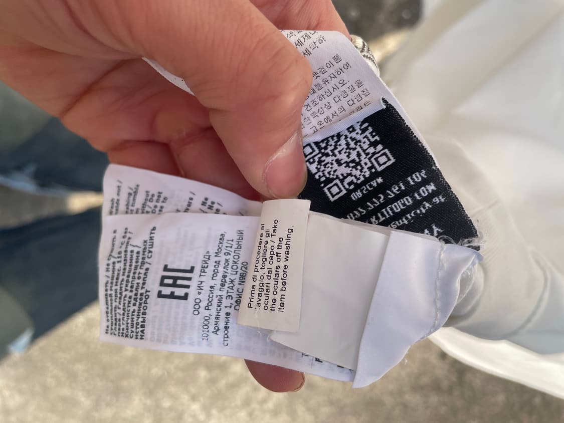 cp컴퍼니 렌즈 포켓 화이트 스웻셔츠  상품이미지7