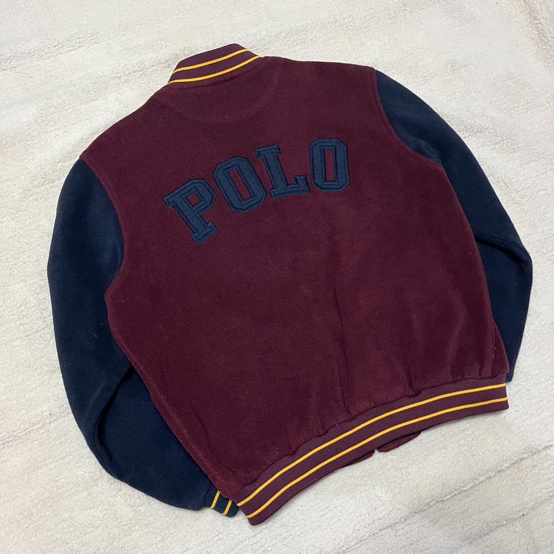 90s POLO SPORT 바시티 자켓 상품이미지2