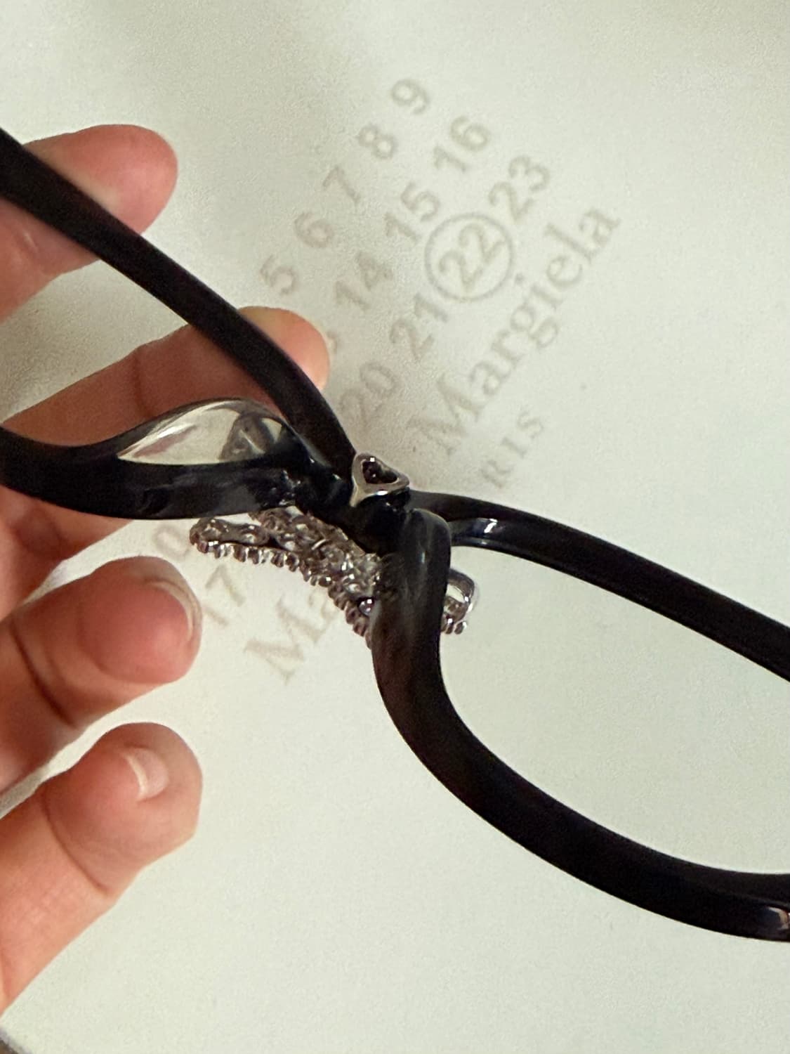 슈슈통 위민 젬스톤 보우 긱시크 안경 shushutong yvmin 상품이미지6