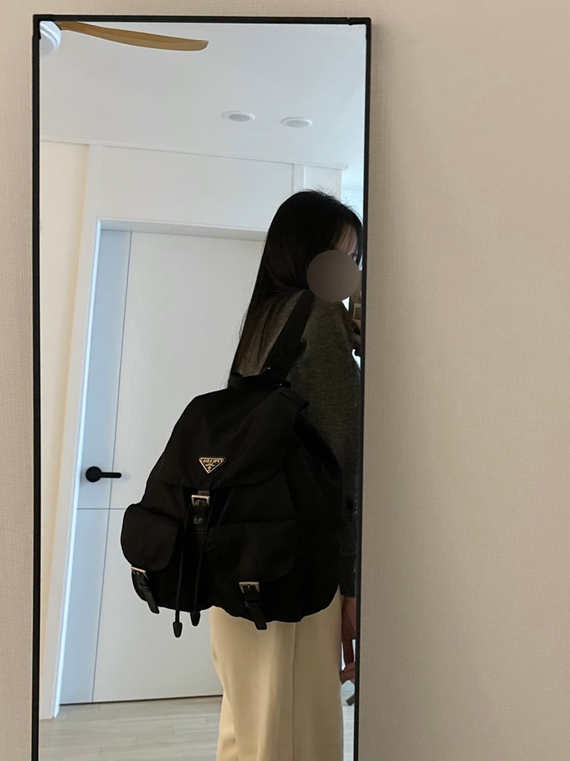 프라다 백팩 리나일론 투 포켓 상품이미지6