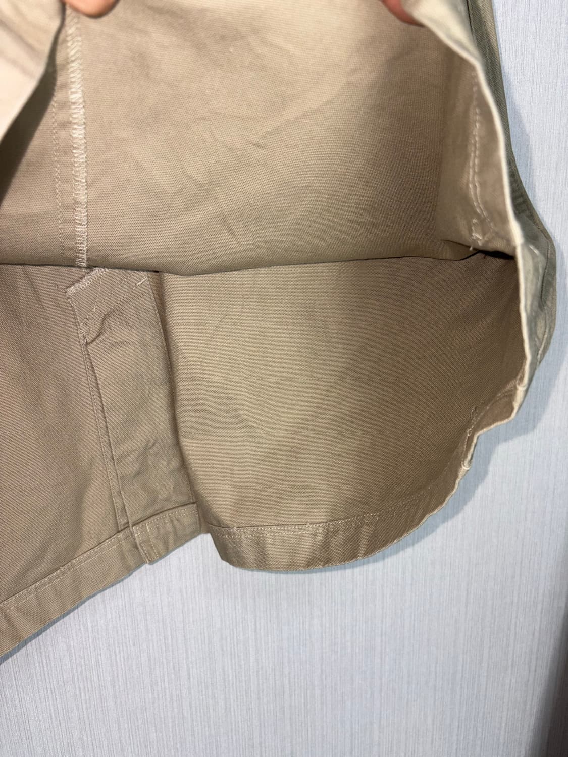 베이지 코튼 롱 스커트 상품이미지7