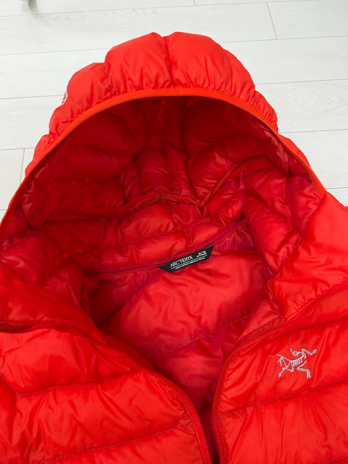 아크테릭스 세륨 패딩 XL 사이즈 1회착용 상품이미지3