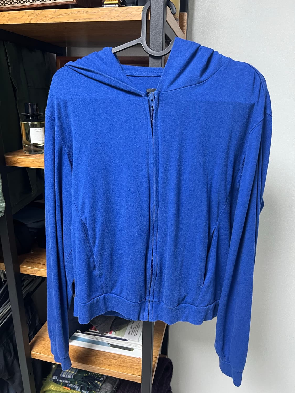 Mudule lounge hoodie zipup blue 1 상품이미지1