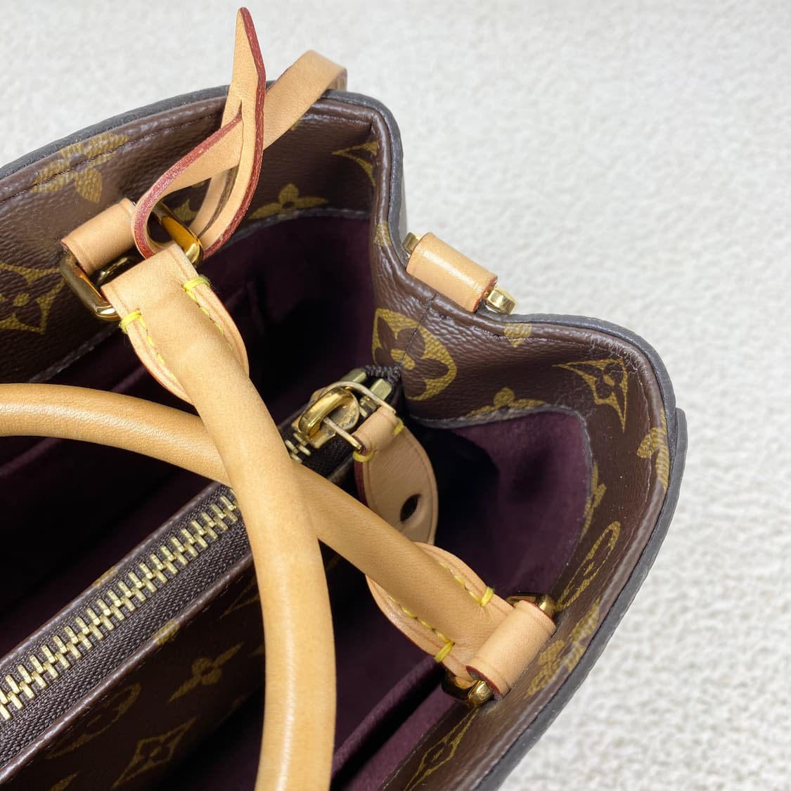 루이비통 몽테뉴 bb 토트백 상품이미지6