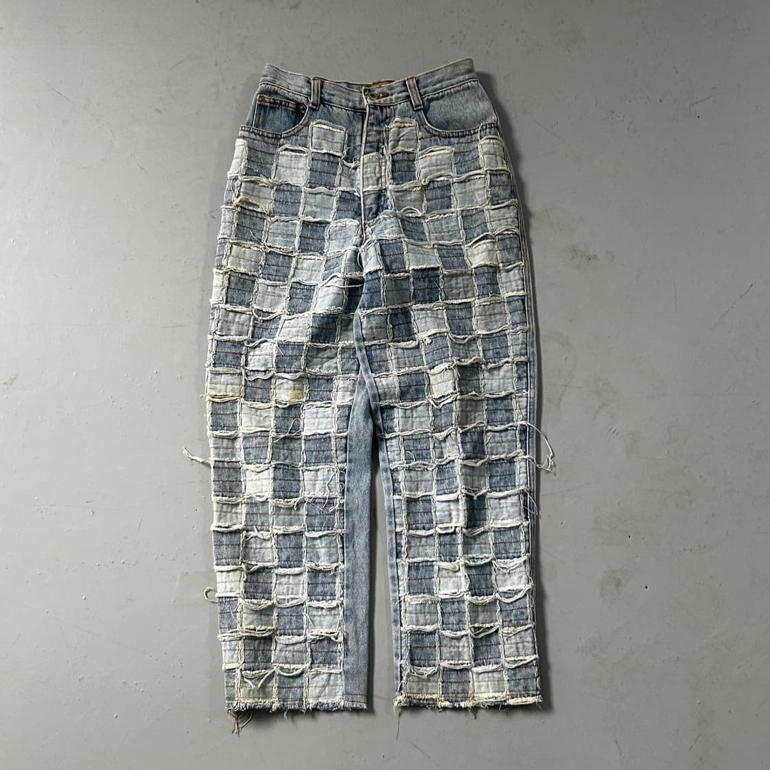 JOO JOO 패치워크 데님팬츠 상품이미지1