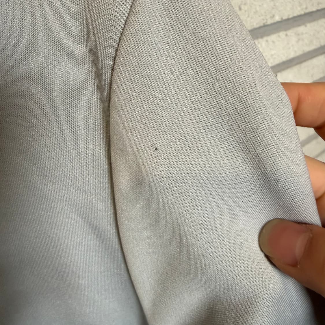 아디다스  체스트 스트라이프  골프 져지 그레이 컬러   상품이미지5