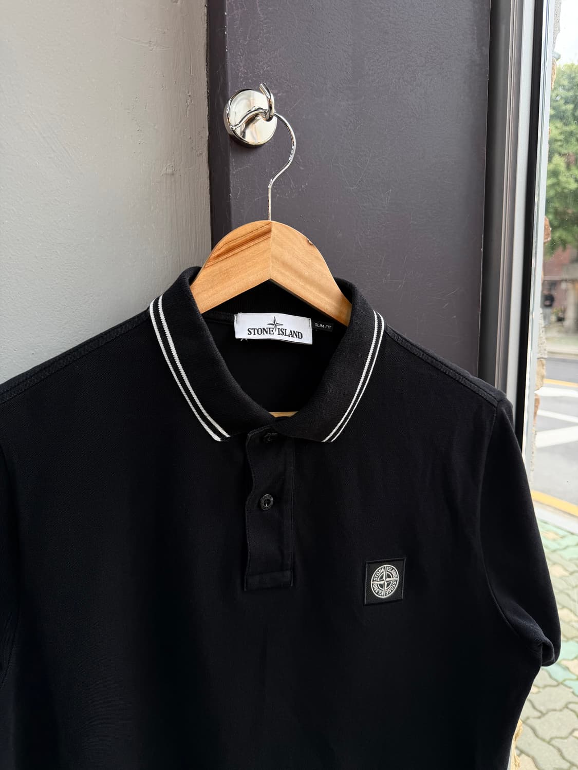 L/ 스톤아일랜드 신형 자수패치 폴로 반팔 상품이미지3