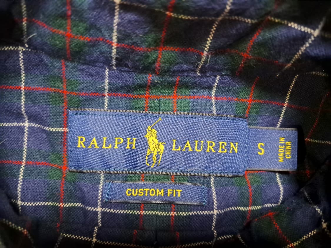 폴로랄프로렌 체크 셔츠 S 상품이미지5