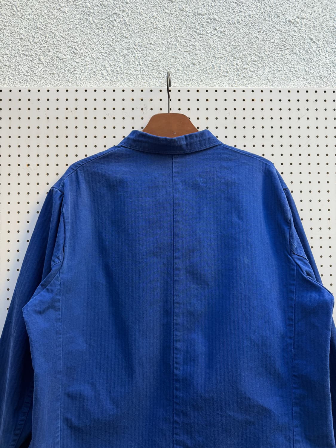 OLD VINTAGE DARK BLUE HBT 헤링본 프렌치워크자켓 상품이미지6