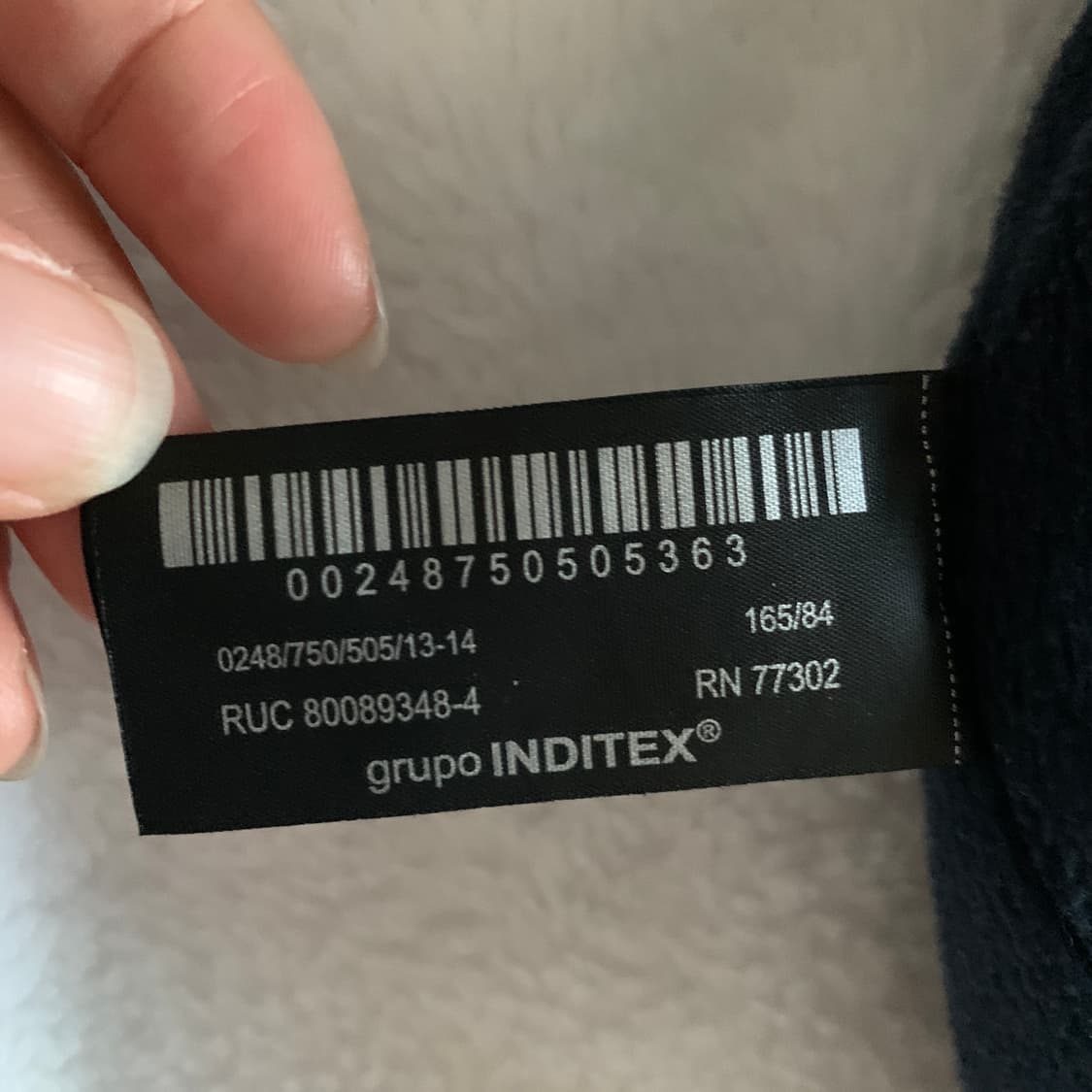 자라 ZARA 키즈 컬러 블럭 플리스 재킷 여성 후리스 집업 상품이미지7