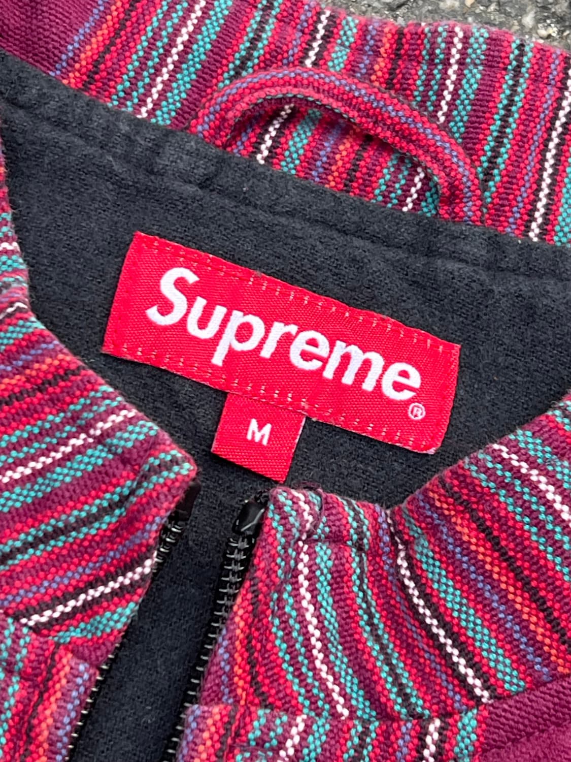 supreme 18ss Woven Batik Jacket (Purple) 상품이미지7