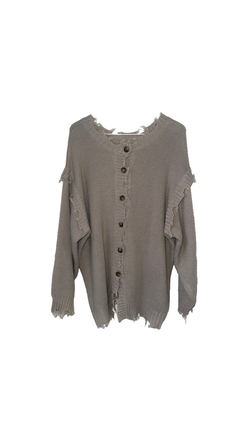 빈티지 데미지 니트 가디건 / 모리걸 / 페어리 / 하구미 상품이미지1