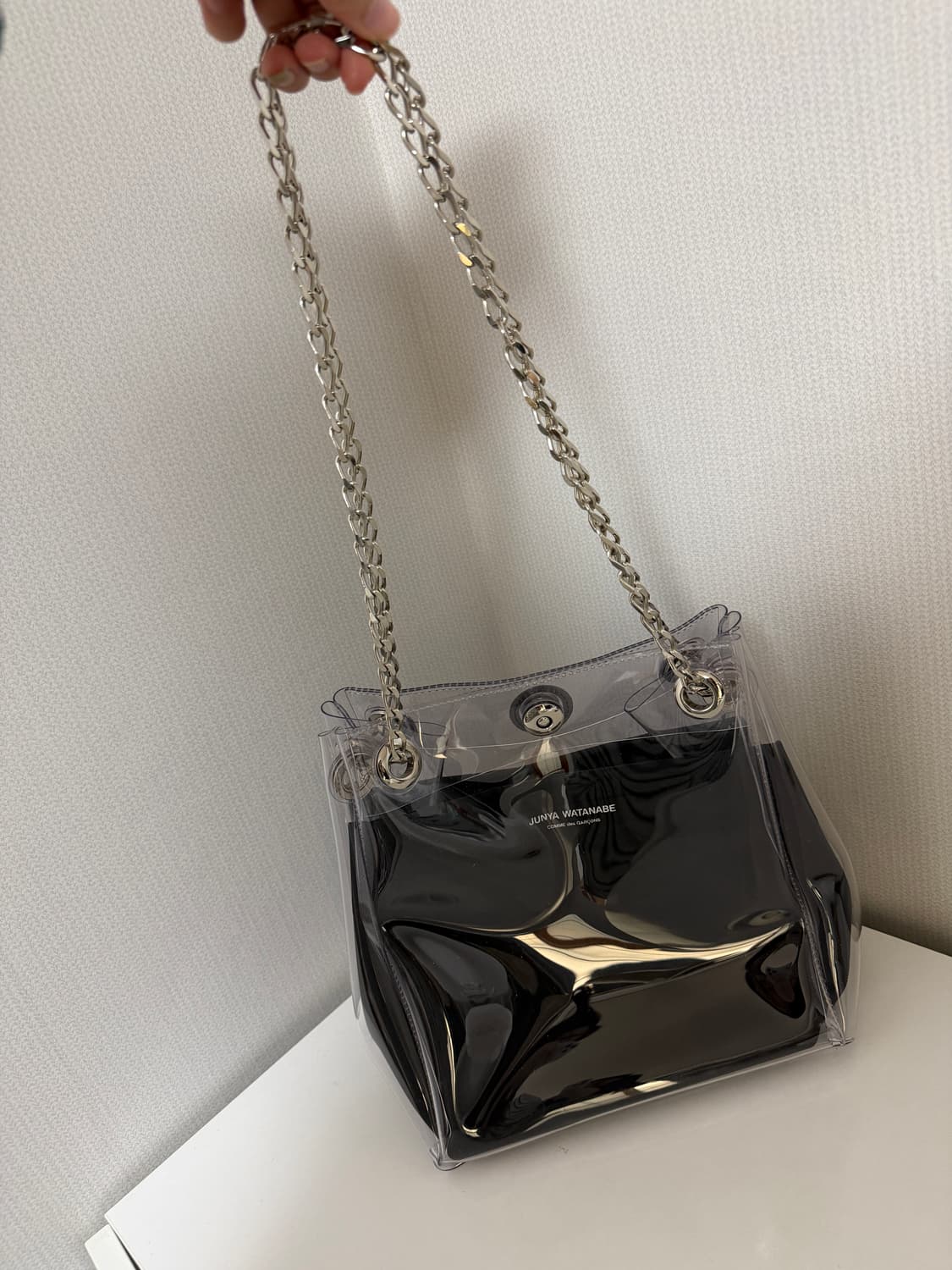 준야와타나베 PVC 체인백 상품이미지3