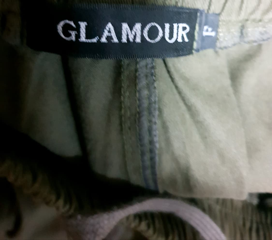 GLAMOUR 빅포켓 파라슈트 벌룬핏 카고팬츠 카키 (F) 상품이미지4