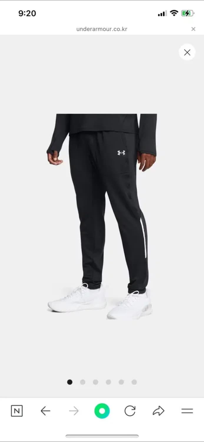 언더아머 트레이닝 팬츠 상품이미지1