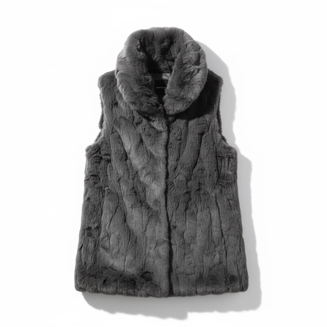 Macaw 여성 토끼털 조끼 90 상품이미지1