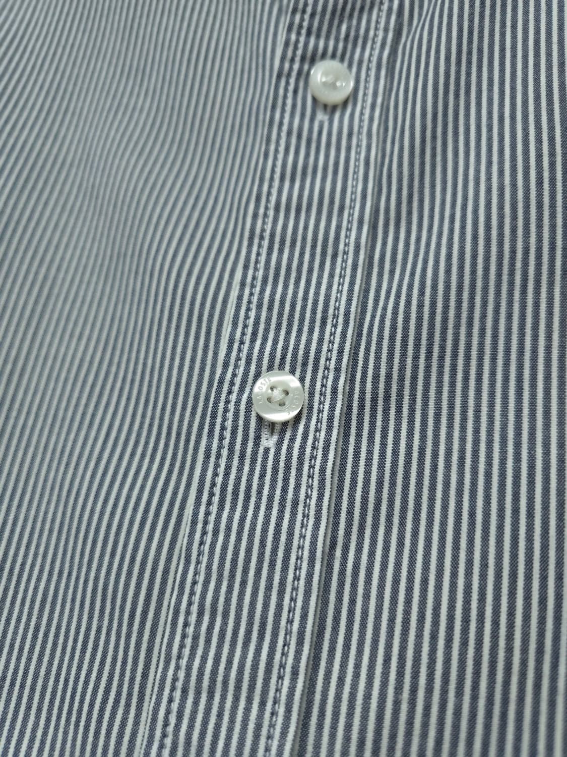 라코스테 슬림핏 긴팔 스트라이프 셔츠 (사이즈 100) 상품이미지6