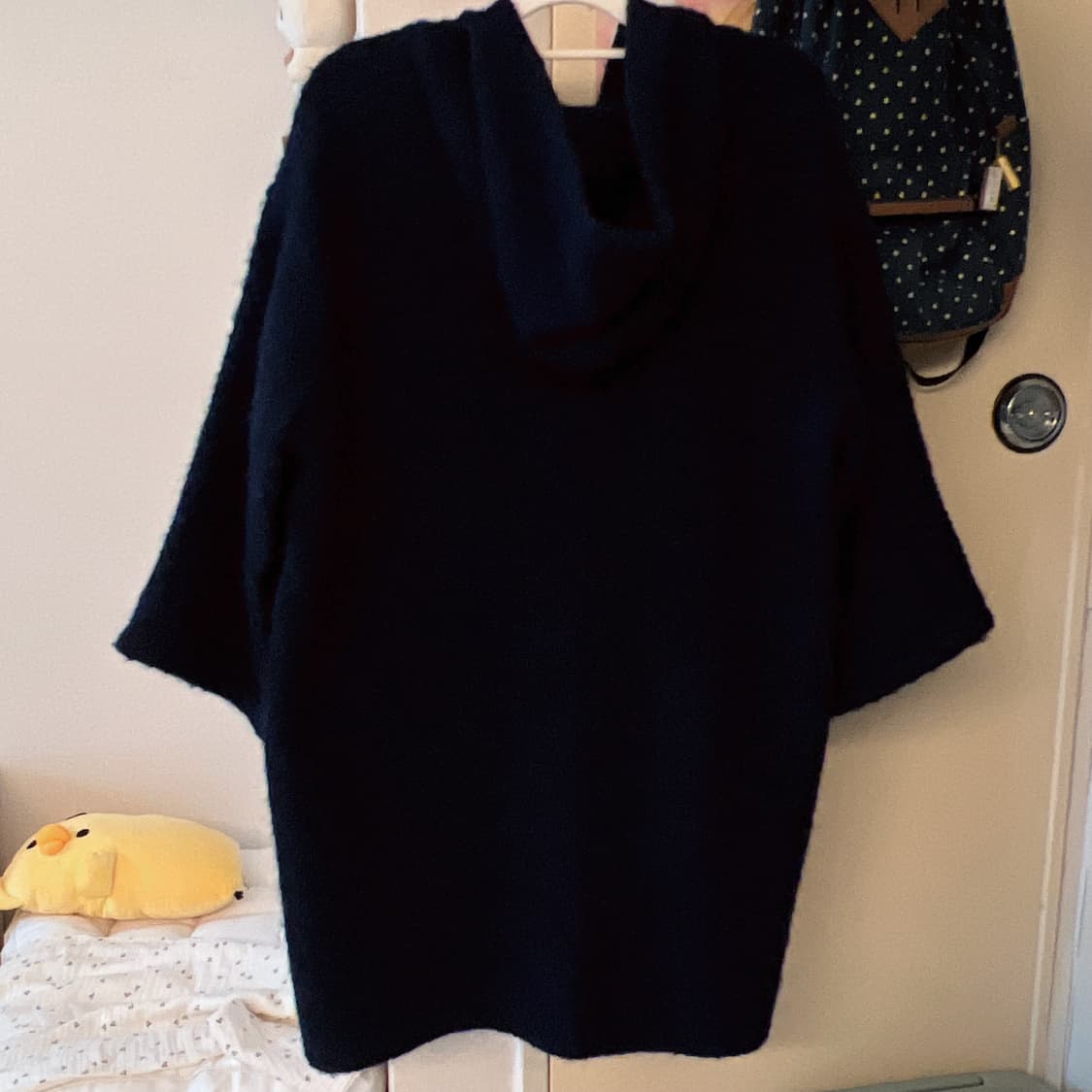 마루빈티지 네이비 7부 코트 상품이미지2