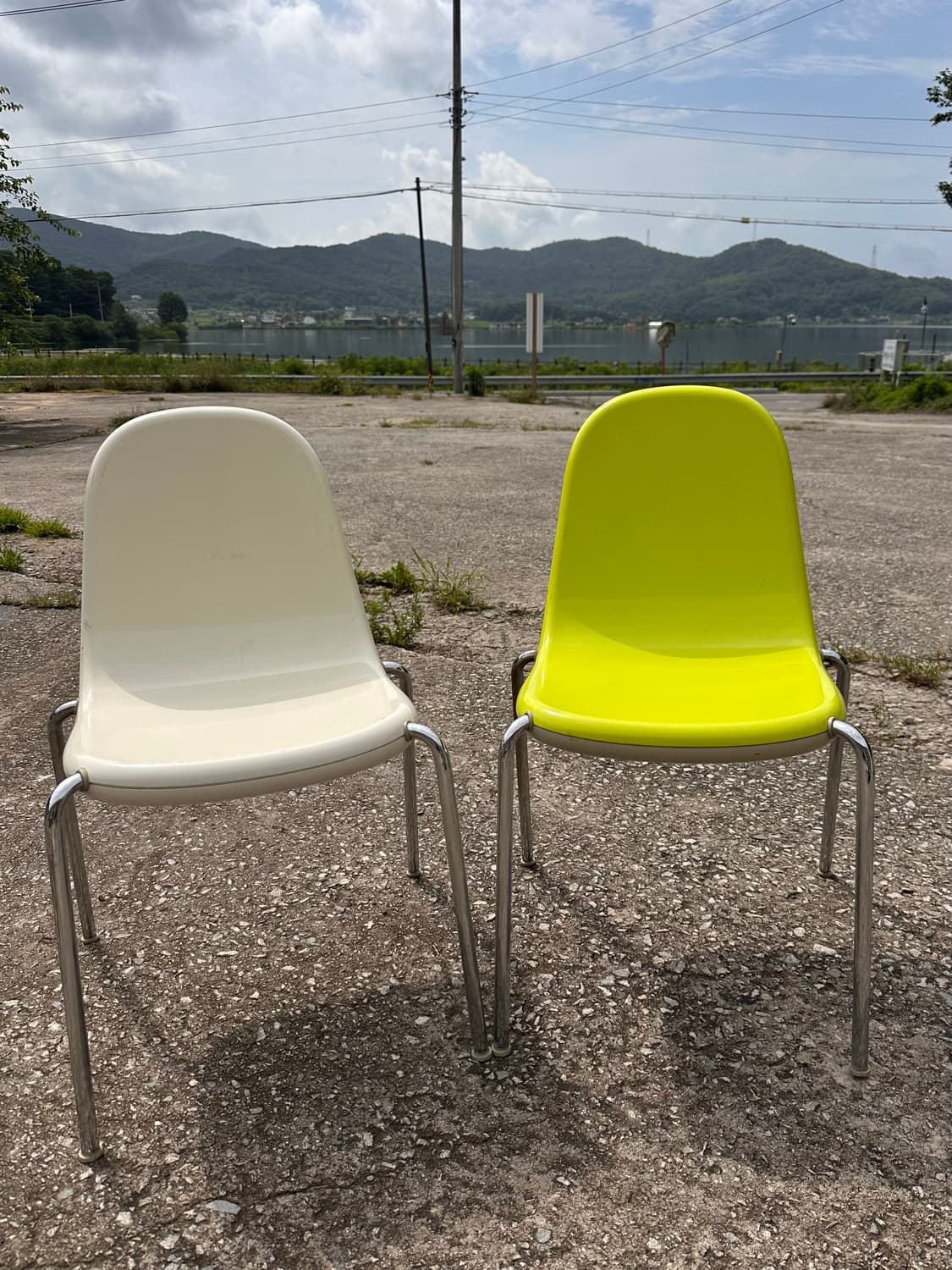빈티지 이테리 마지스 버터플라이 체어 상품이미지1