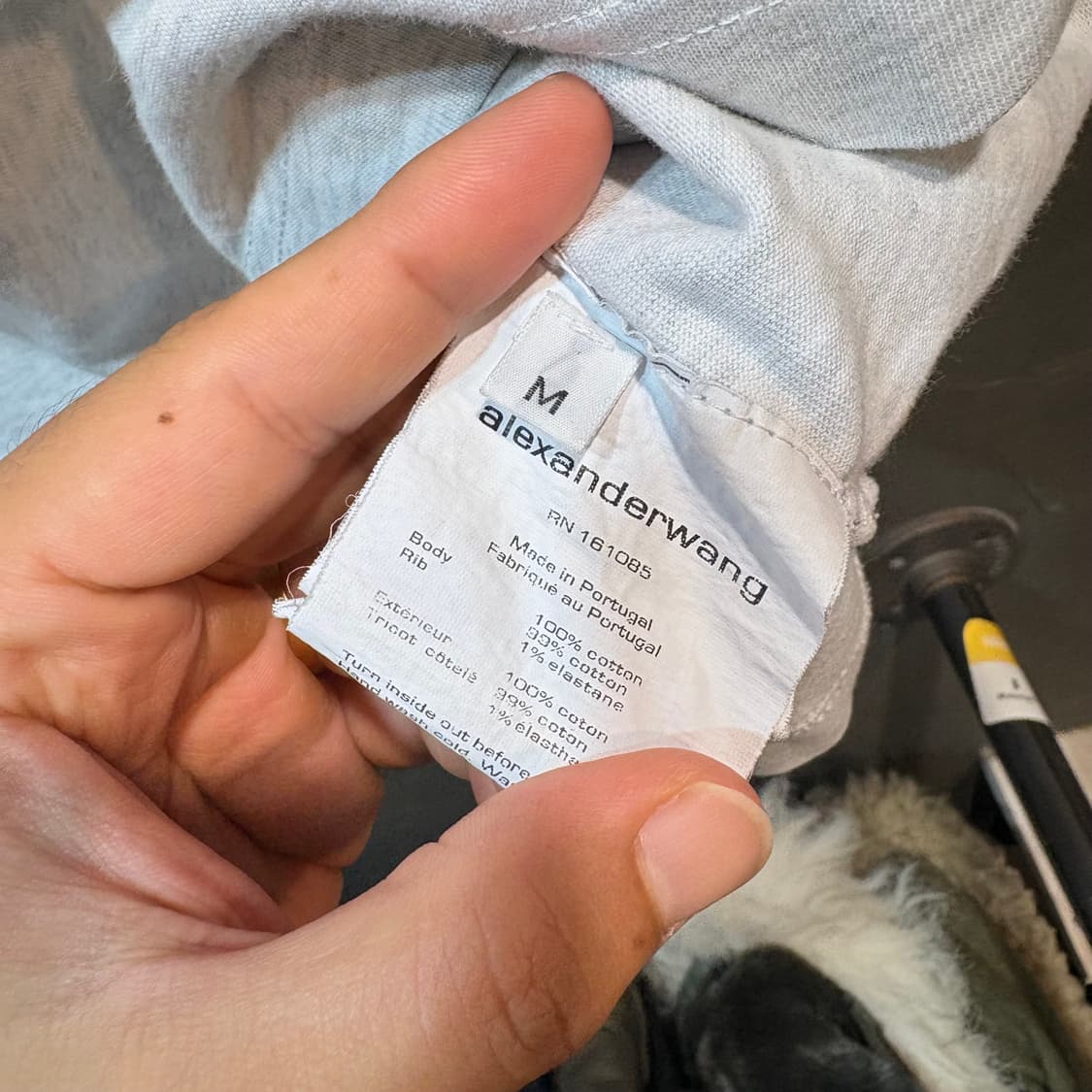 [M] ALEXANDER WANG 알렉산더 왕 프린팅 반팔 티셔츠 상품이미지6