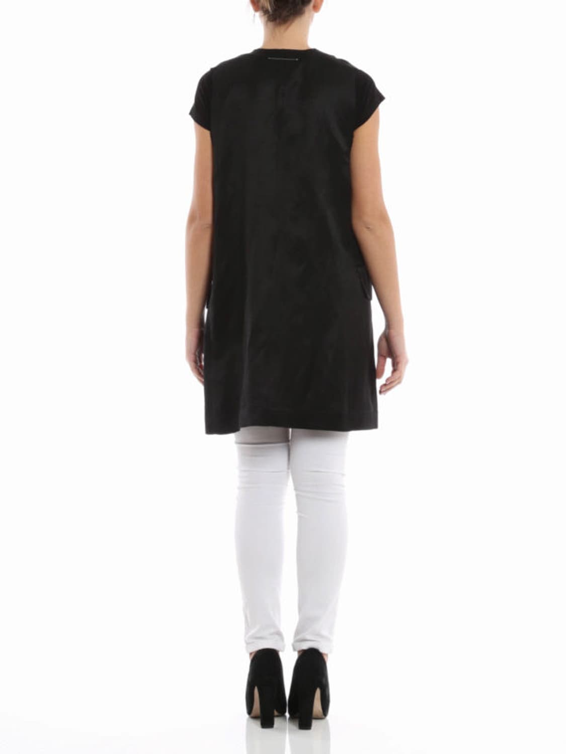 MM6 로우 컷 슬리브리스 숏 코트 상품이미지4