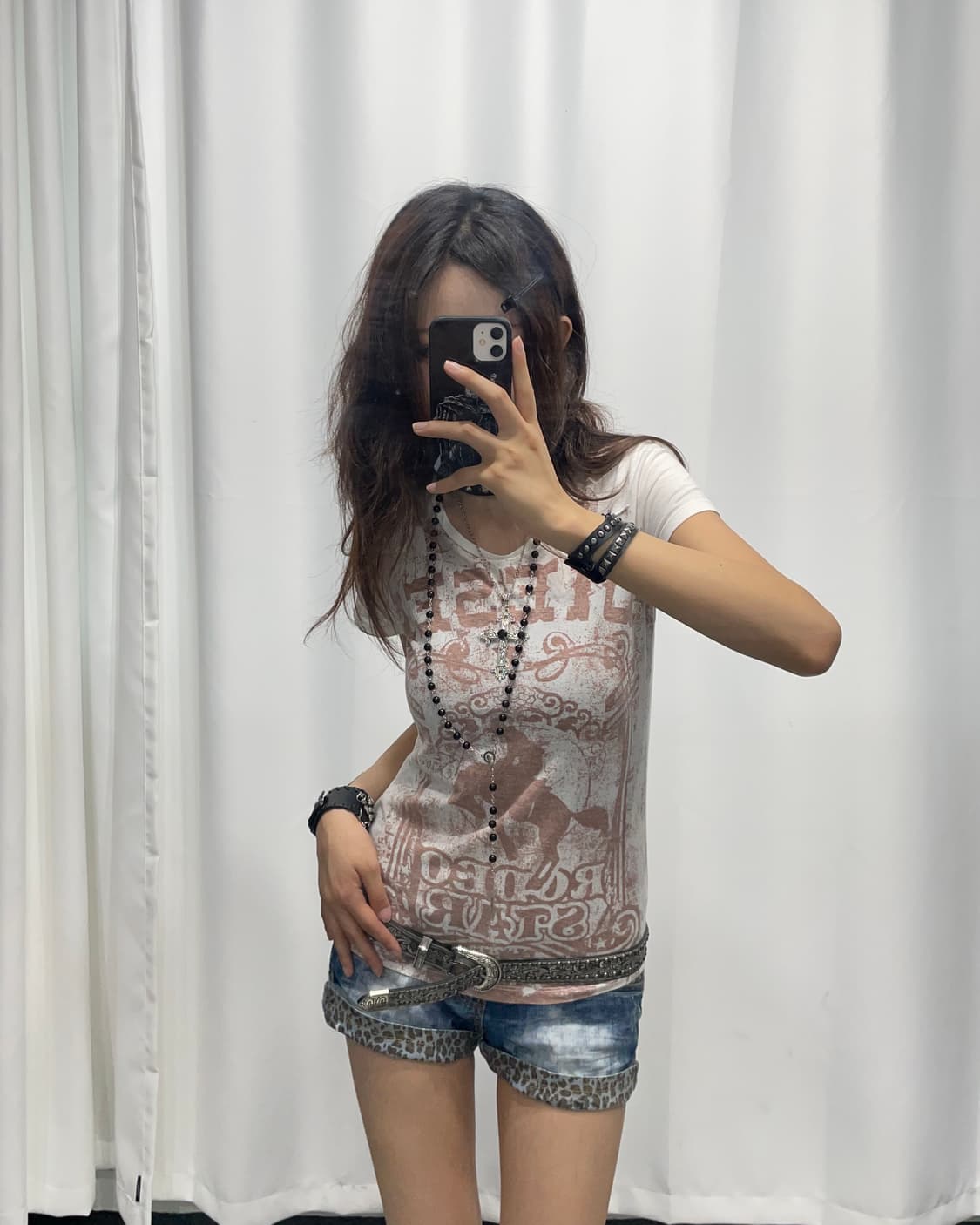🎸DIESEL 화이트 프린팅 티샤츠🎸 상품이미지3