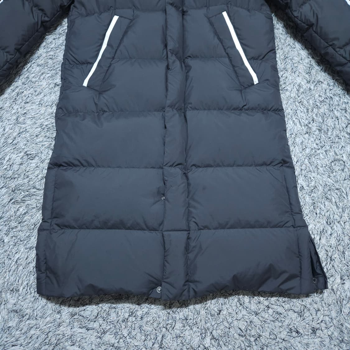 아디다스) M 남자 덕다운롱패딩 오리털롱패딩 / 왕눈이샵 상품이미지4