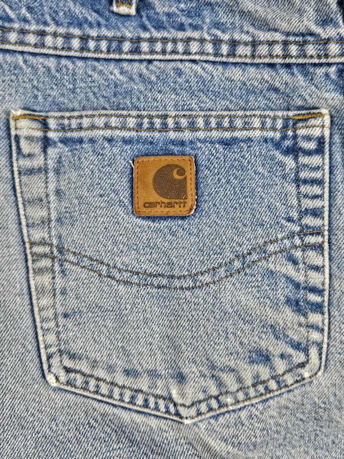 칼하트 헤비 플란넬 체크 데님 워크 팬츠 ( 35X34 ) / 10054 상품이미지8