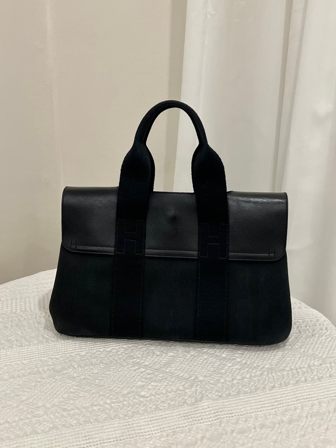 에르메스 발파라이소 블랙 PM 토트백 ( 파우치 포함 ) 상품이미지2